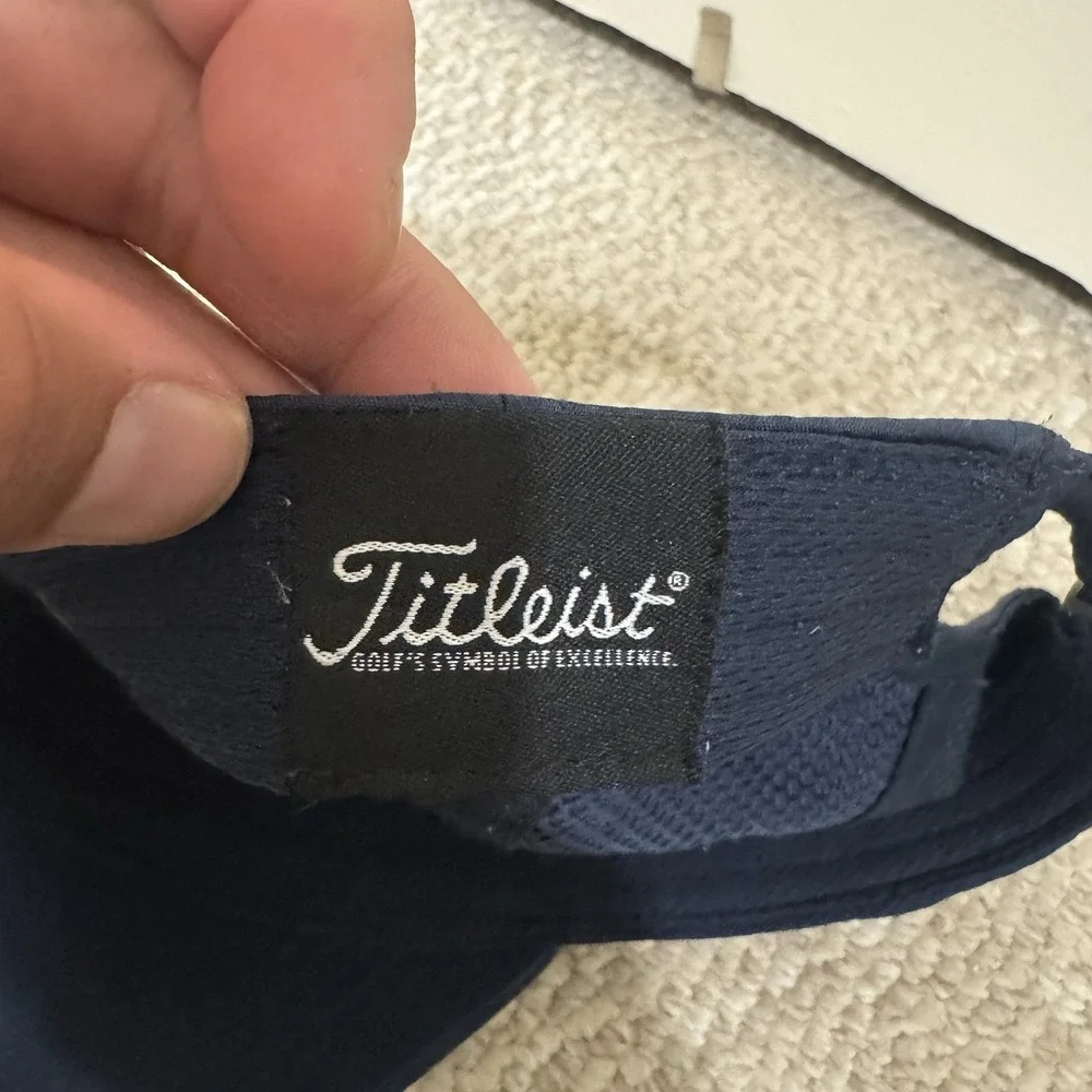Titleist Performance Golf Hat Cap "Roberetet" Embroidered Adjustable Strap Back - Picture 8 of 10